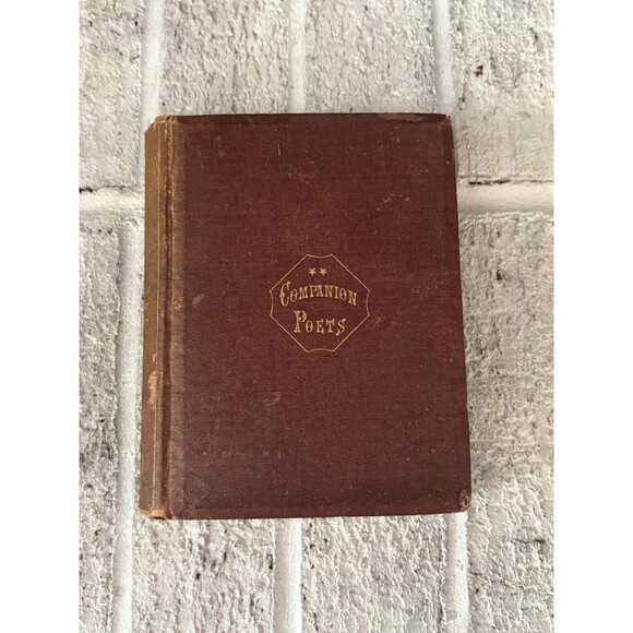 Other - Companion Poets Household Poems By Henry W. Longfellow 1869 Robert Browning